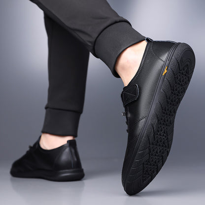 Men's Casual Hook-and-Loop Sneakers Lightweight All-Season