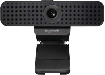 Logitech C925-E Webcam, HD 1080P/30Fps Video Calling, Light Correction, Autofocus, Clear Audio, Privacy Shade, Works with Skype Business, Webex, Lync, Cisco, Pc/Mac/Laptop/Macbook - Black
