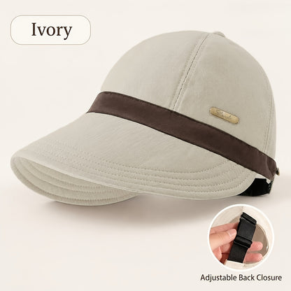 Women's Adjustable Outdoor Sports Cap - Casual Polyester Hat