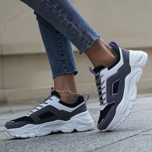 Women's Breathable  Comfortable Sneakers - Stylish, Versatile Casual Shoes for All Seasons, Non-Slip EVA Sole