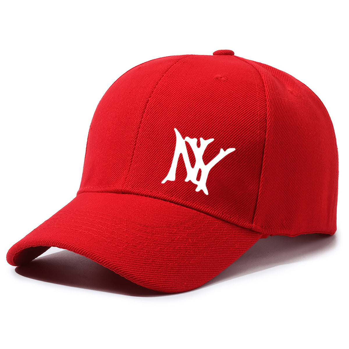 Unisex Adjustable Lightweight Polyester Baseball Cap with Buckle