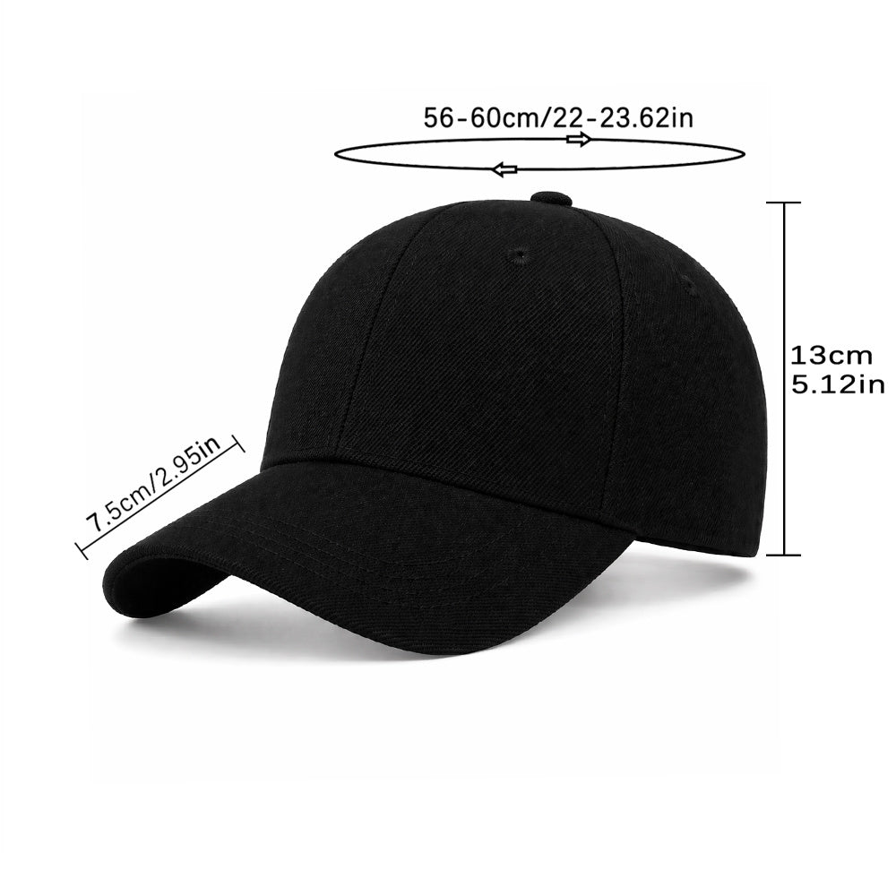 Unisex Christian Baseball Cap with Adjustable Cross Design