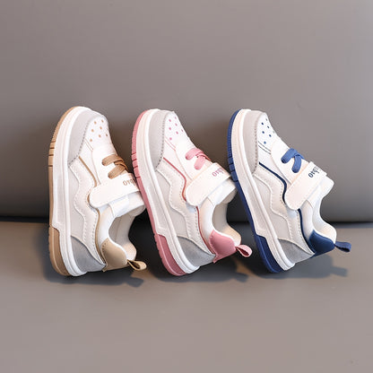 Spring And Autumn Children'S Walking Shoes, Breathable Soft-Soled Shoes for Boys And Girls, Anti-Slip And Collision-Resistant Ultra-Fiber Baby Shoes.