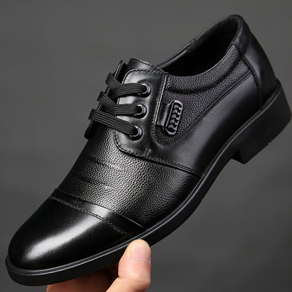 Men's All-Season Genuine Leather Lace-Up Formal Shoes