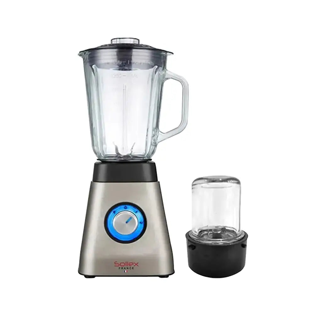 SOLLEX France 1500ml Stainless Steel Stationary Blender