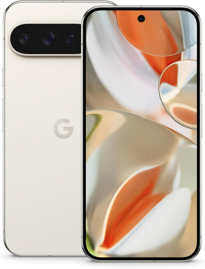 Google Pixel 9 Pro - Unlocked Android Smartphone with Gemini, Triple Rear Camera System, 24-Hour Battery, and 6.3" Super Actua Display - Hazel - 256 GB