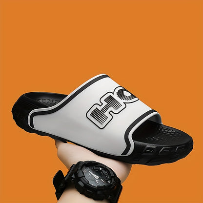 Men's Casual Open-Toe Slippers Durable EVA Outdoor Indoor
