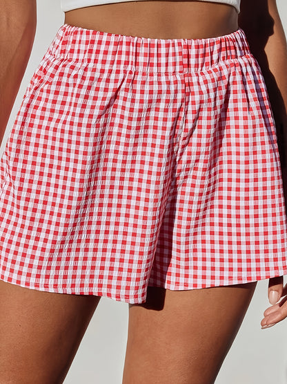 2024 Summer Casual Loose Striped Shorts