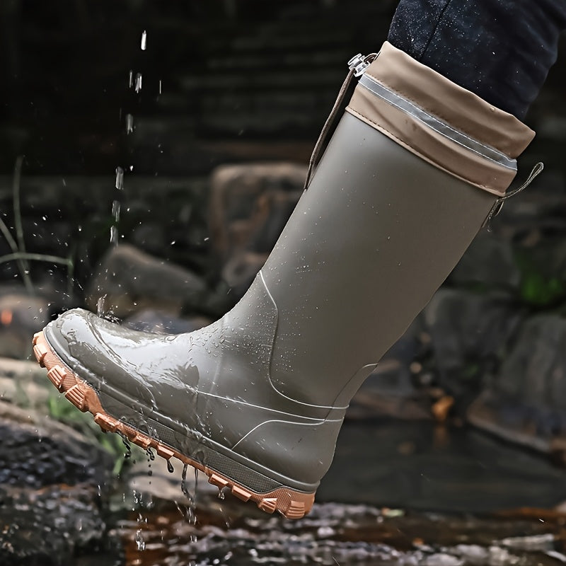 Men's All-Season Waterproof High-Top Outdoor Boots