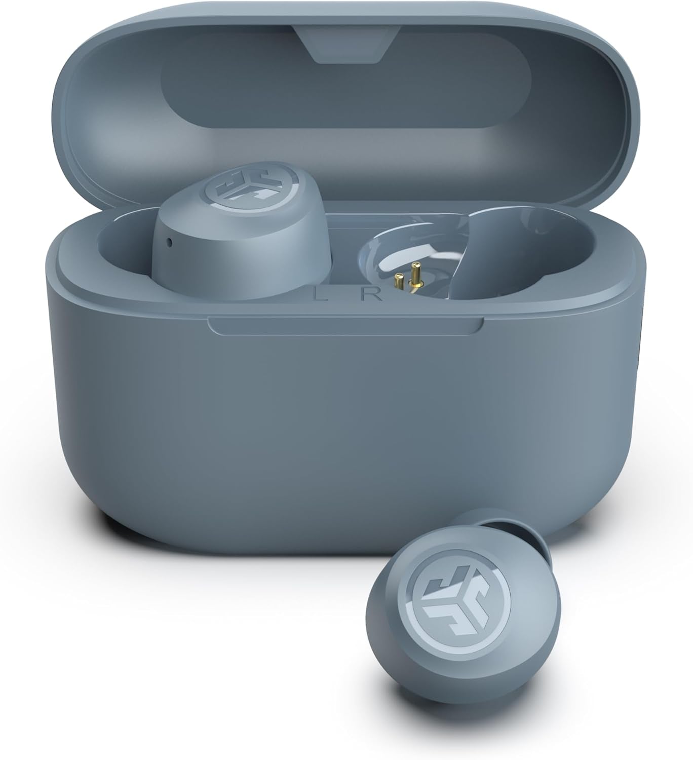 Jlab Go Air Pop True Wireless Bluetooth Earbuds & Charging Case - Black, Dual Connect, IPX4 Sweat Resistance, Bluetooth 5 Connection, 3 EQ Sound Settings Signature, Balanced, Bass Boost