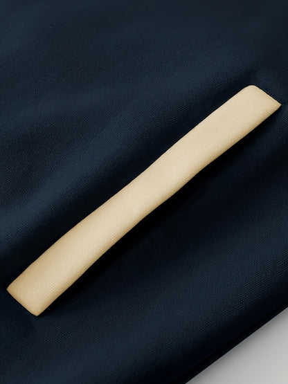 Men's Fashionable R-Letter Patchwork Casual Street Style Baseball Jacket - Polyester, Maroon & Black with White Stripes, Button Closure, with Pockets