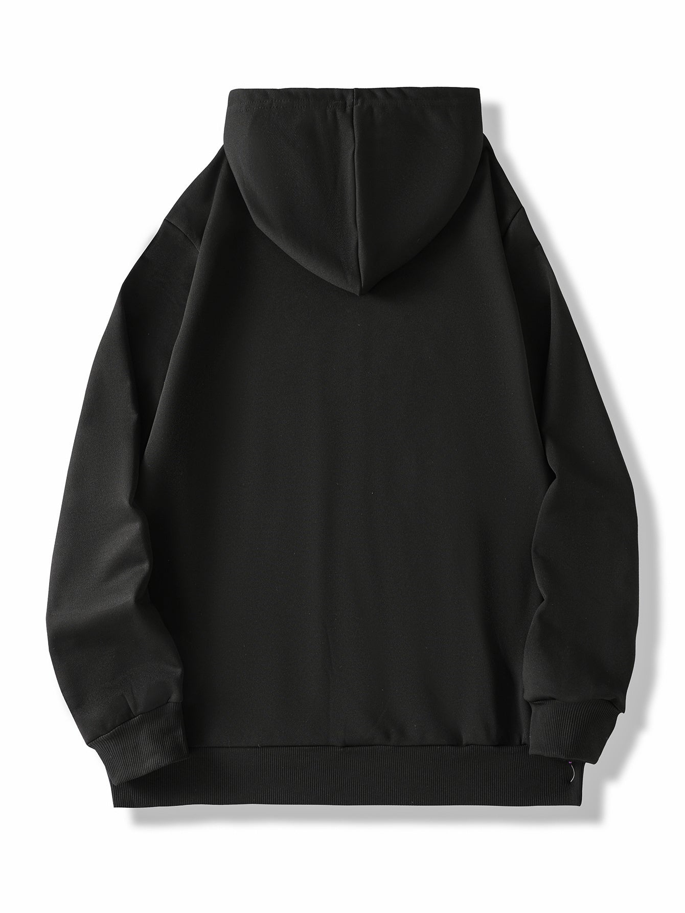 Men'S Golden Letter Print Hooded Sweatshirt - Happy New Year Lettering, Soft Knit Micro-Elastic Fabric, Loose Fit Casual Pullover Hoodie with Front Pocket, Streetwear Style, Unisex Apparel, Durable Material, Trendy Design, Ho