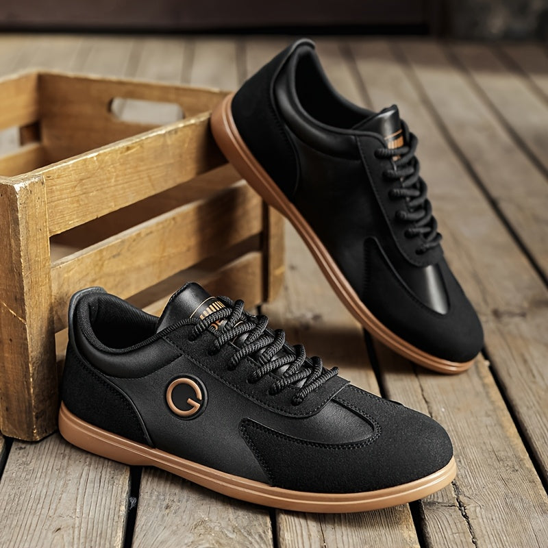 LOEIKAN Men'S Casual Shoes | Comfortable, Lightweight, Durable, All-Season Faux Sneakers with PVC Sole and Cloth Insole for Daily & Sports Use - ayq