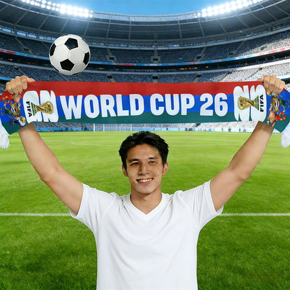 FIFA 2026 World Cup Soccer Scarf - Fan Essential
