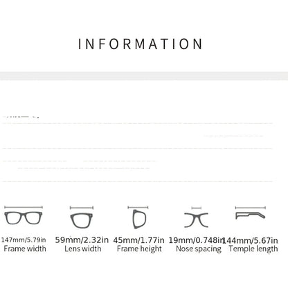 Half-Rim Cat-Eye Decorative Glasses with Zinc Alloy Frame
