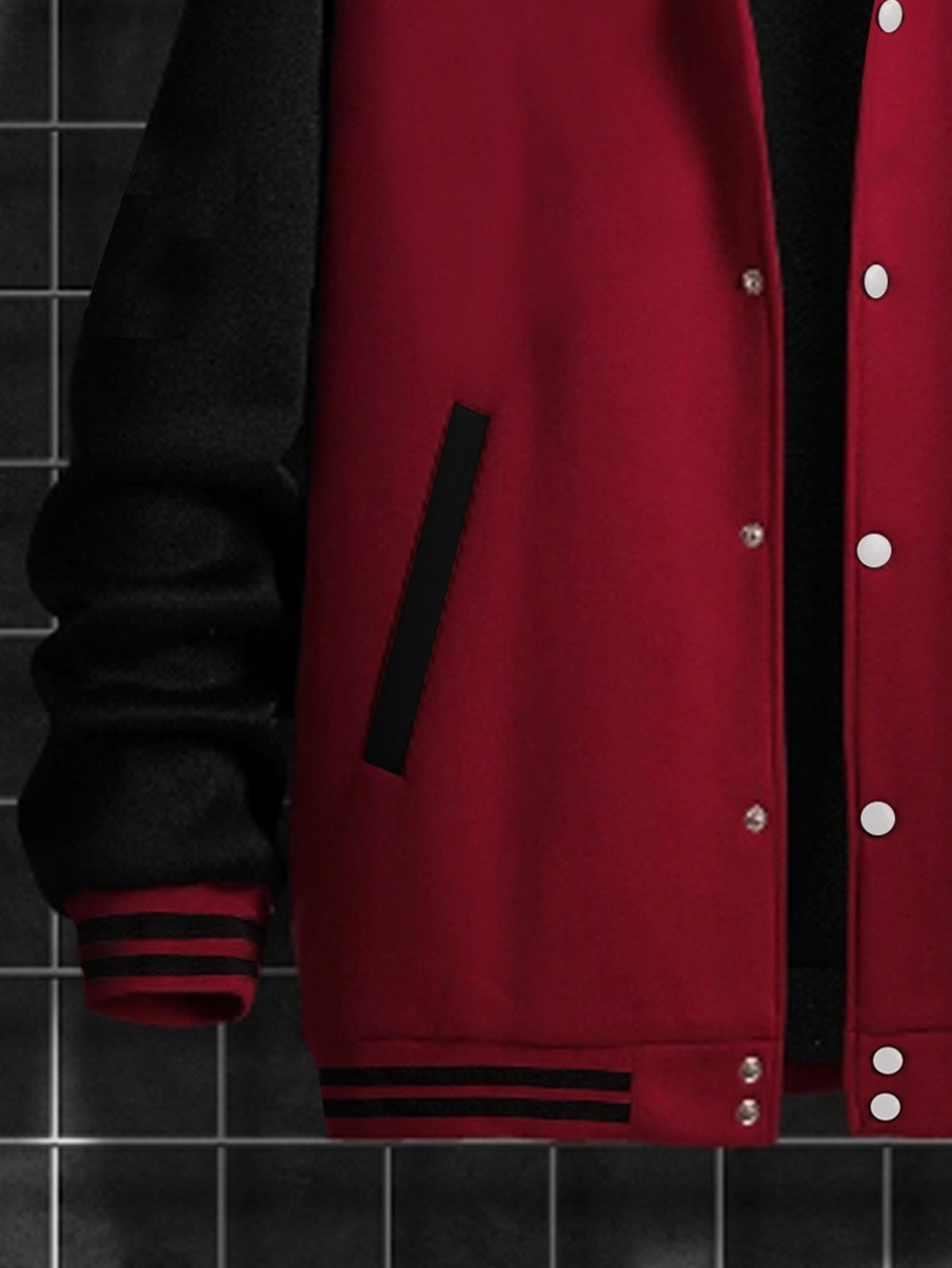 Men's Los Angeles Logo & Greek Letter Jacket - Oversized Loose Fit Baseball Collar Button-Front Coat with Number 27 Back Print, All-Season Casual Sportswear (Hand Washable) - -Themed Outerwear for Fans