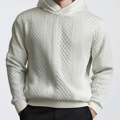 Տղամարդու ժակարդե երկարաթև սվիտեր աշնանային և ձմեռային սեզոնի համար, տղամարդկանց համար նախատեսված առօրյա երկարաթև վերնաշապիկ, պատրաստված բարձր խտության ժակարդե գործվածքից