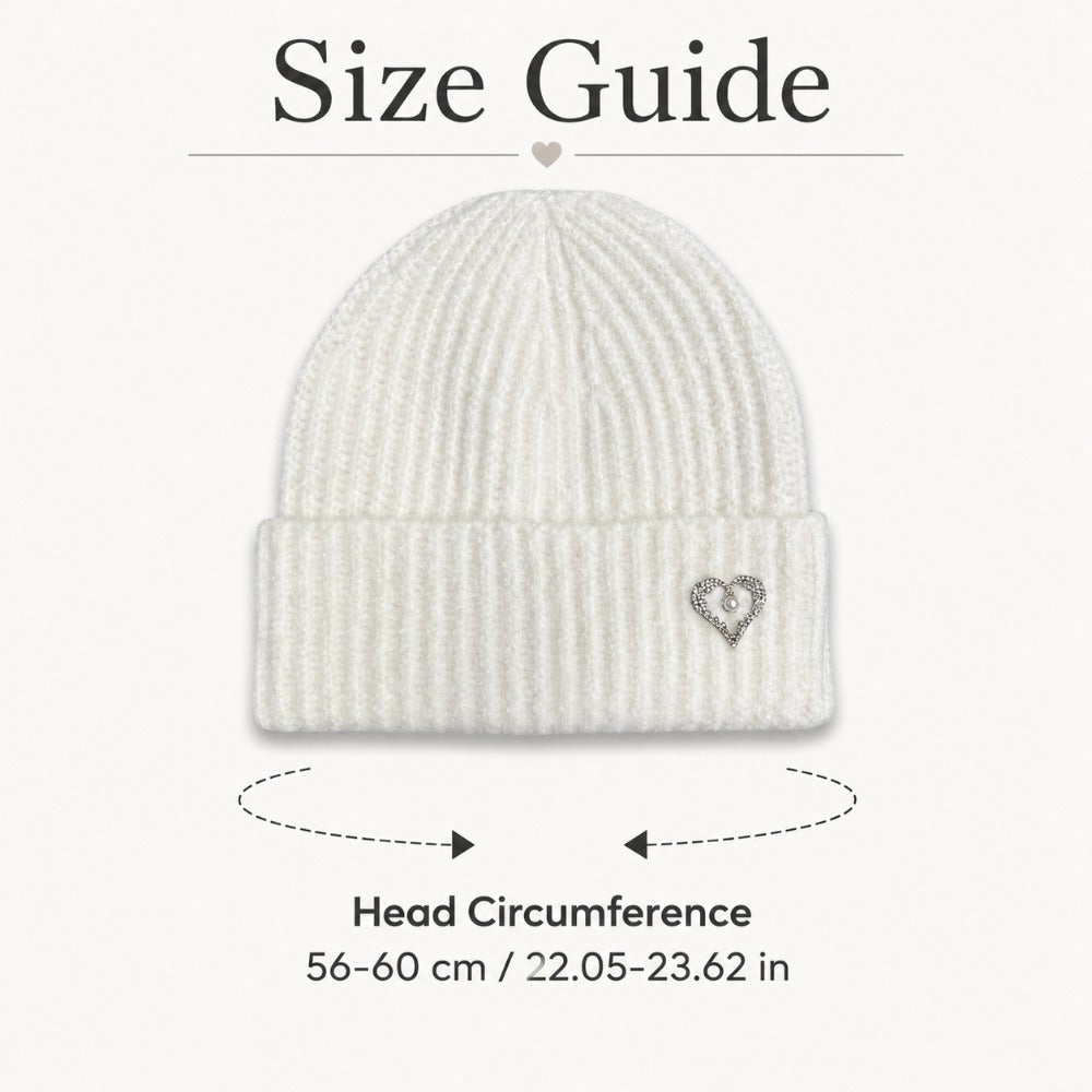 Women's Soft Stretch Winter Beanie Knit Hat for Outdoor & Urban Wear