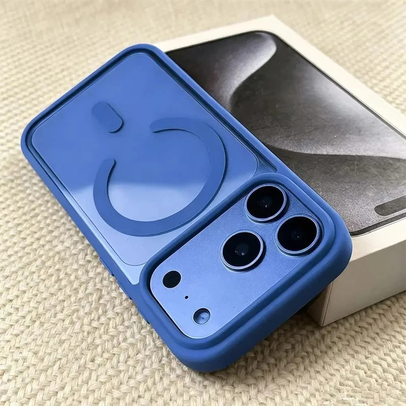 Magnetic Transparent Phone Case for iPhone 18 Pro Max with Wireless Ch