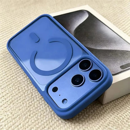 Magnetic Transparent Phone Case for iPhone 18 Pro Max with Wireless Ch