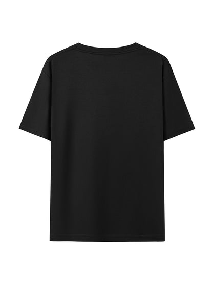 Men's Casual Crew Neck T-Shirt with Breathable Mesh