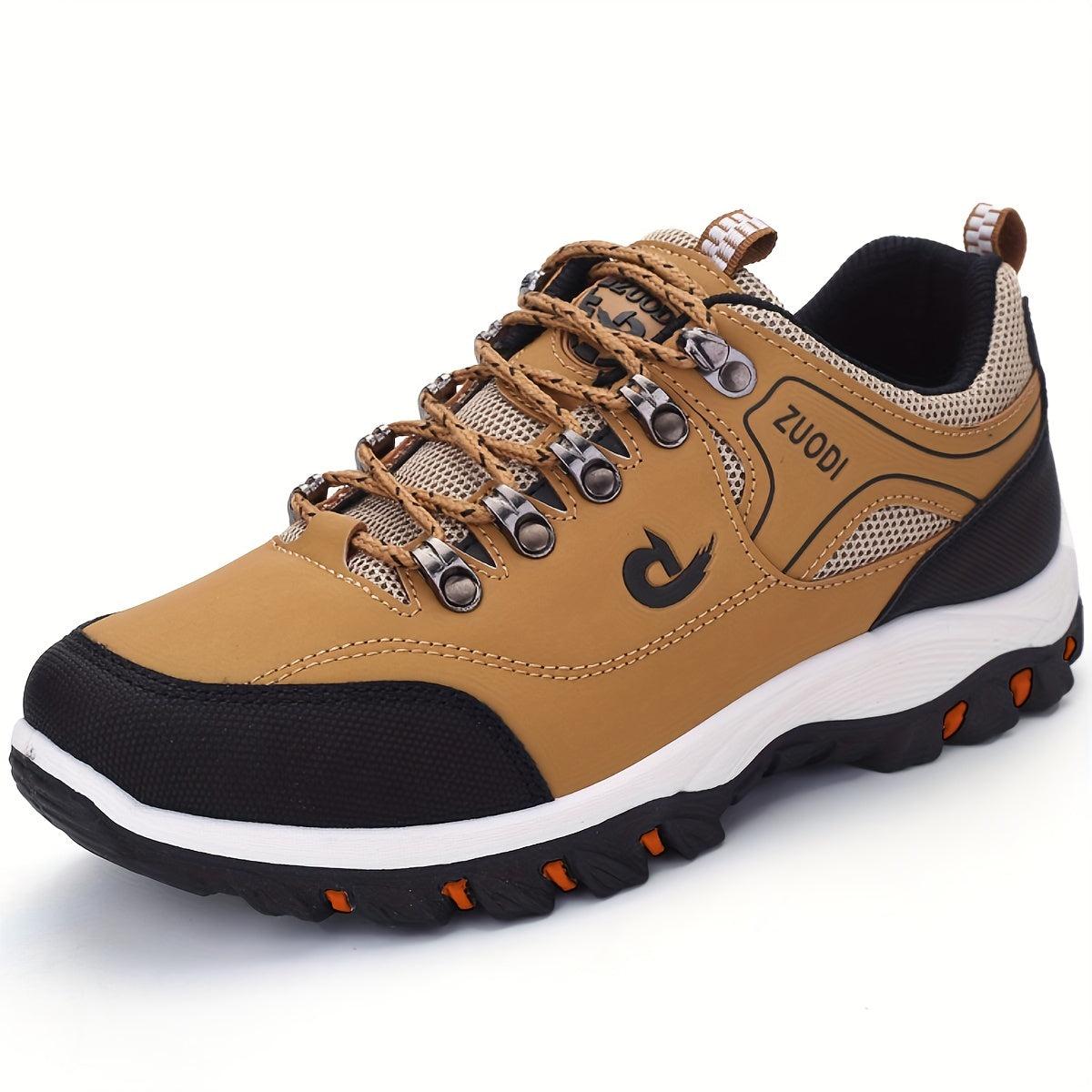 Men's Lace-up Sneakers - Athletic Shoes - Wear-resistant And Breathable Hiking Shoes