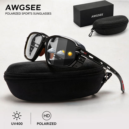 Polarized Vintage Safety Glasses for Men & Women with UV400 Protection