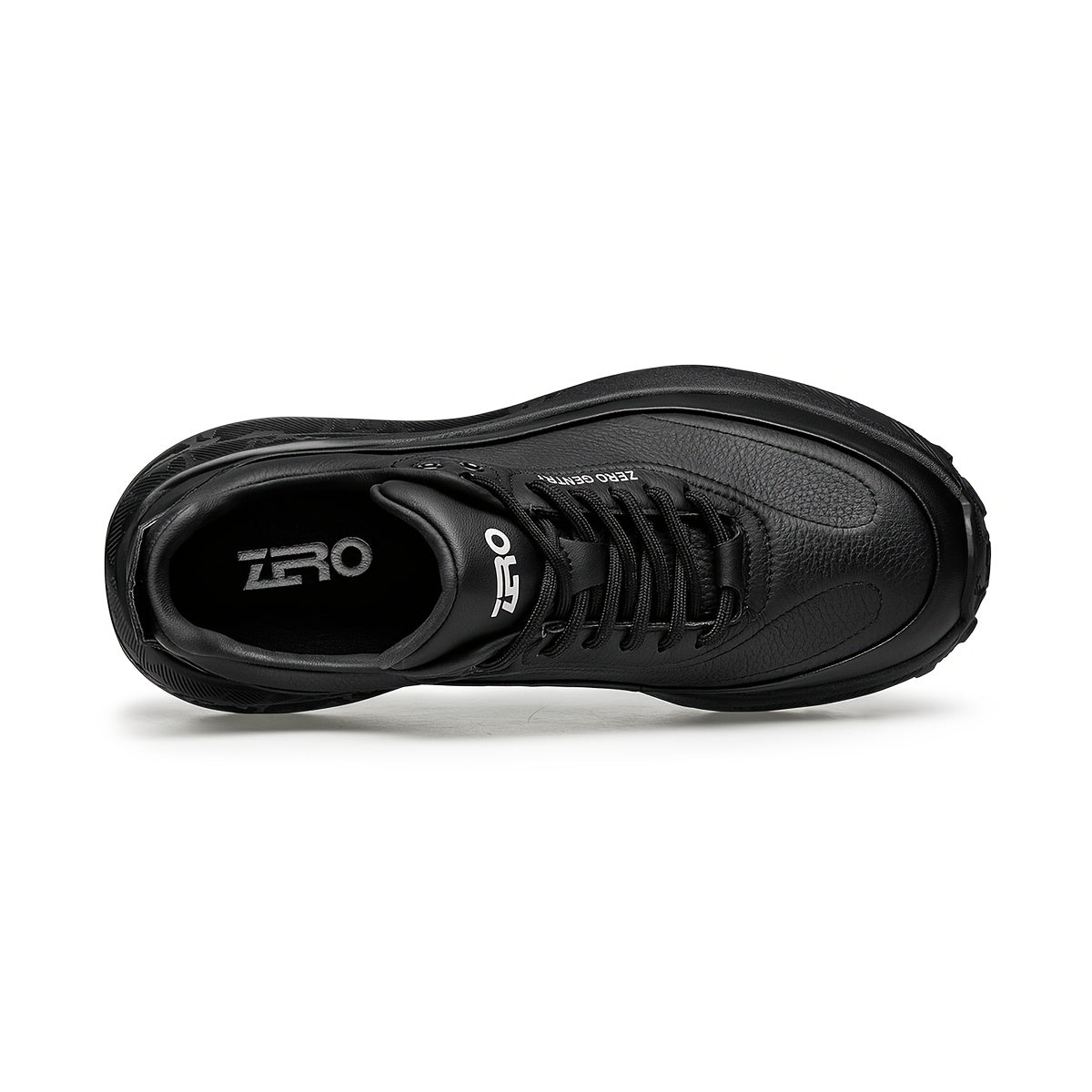 ZRO Men's Lightweight Cushioning Leather Casual Sneakers