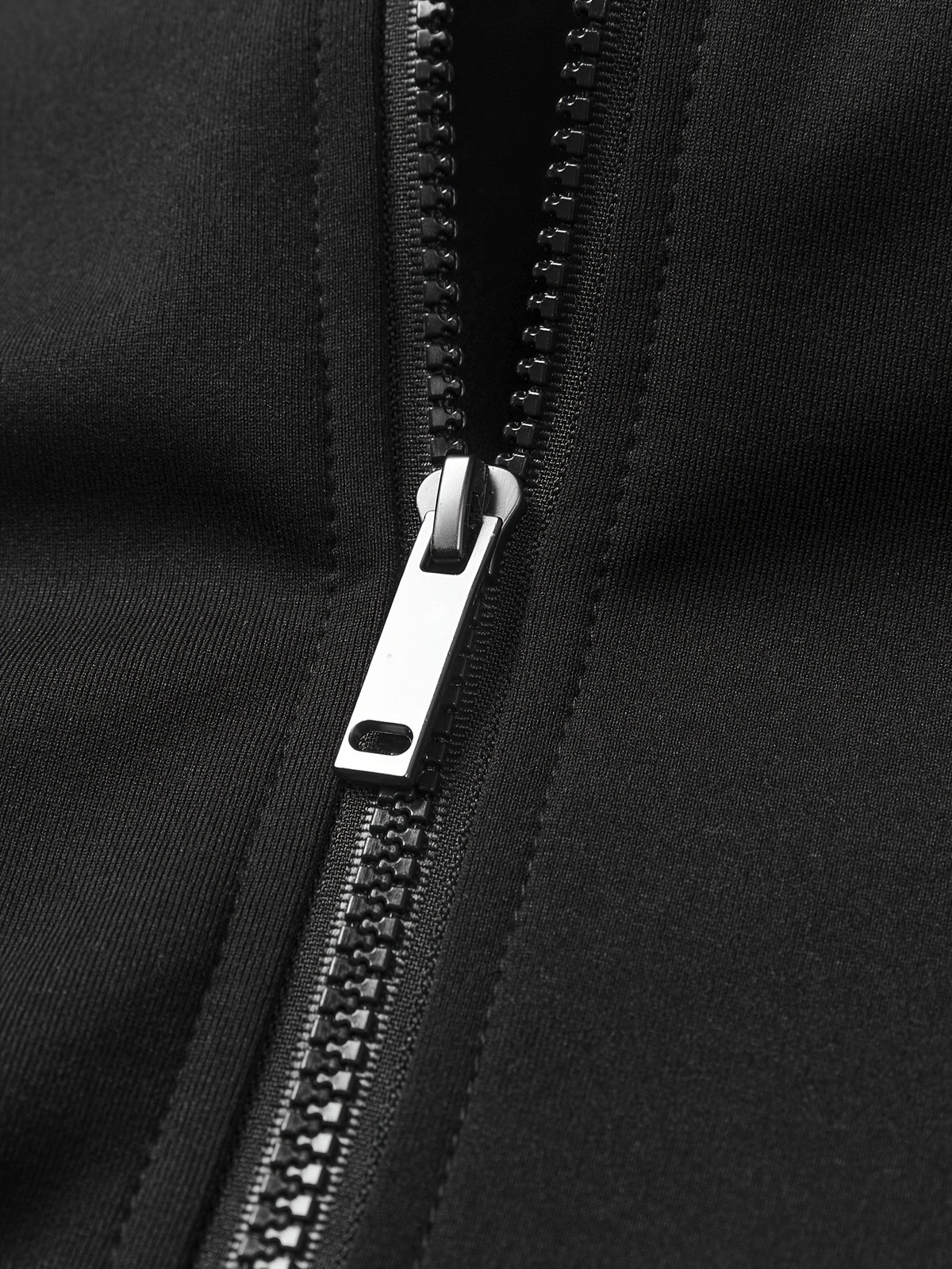 Men's Color-Block Zip-Up Casual Sports Jacket with Pockets