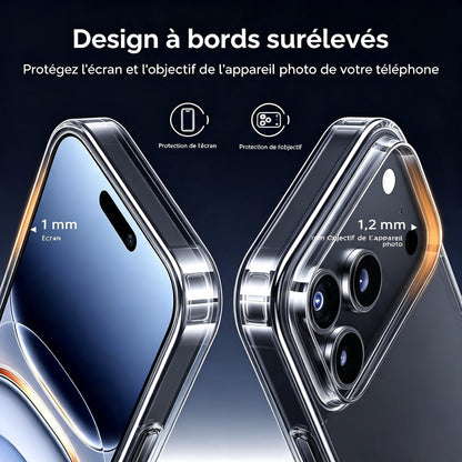 Clear Flexible TPE Phone Case for iPhone 17 Pro & 18 Pro Series