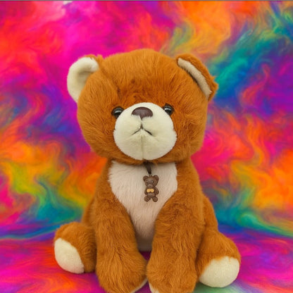 Best-Selling Soft Plush Teddy Bear Doll - Realistic Brown & White Stuffed Animal with Black Eyes & Nose, Cuddly Bedtime Companion for, Birthday Gift for &, Bedtime Friend