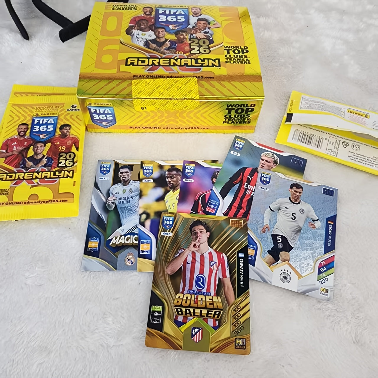 Panini 2026 ՖԻՖԱ-ի պաշտոնական Adrenalyn XL Trading Card Pack