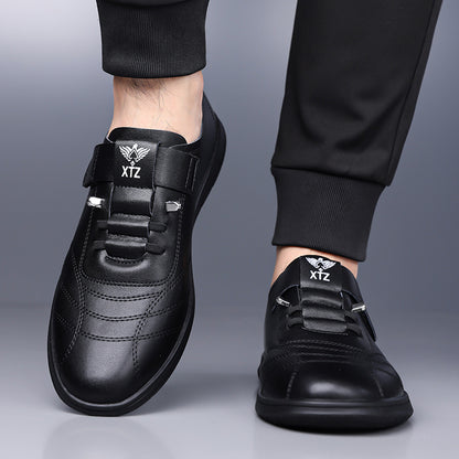 Men's Casual Hook-and-Loop Sneakers Lightweight All-Season