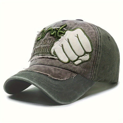 Unisex Vintage Cotton Baseball Cap for Spring and Summer