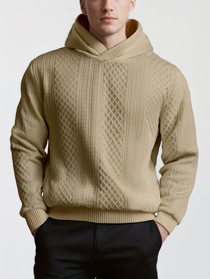 Տղամարդու ժակարդե երկարաթև սվիտեր աշնանային և ձմեռային սեզոնի համար, տղամարդկանց համար նախատեսված առօրյա երկարաթև վերնաշապիկ, պատրաստված բարձր խտության ժակարդե գործվածքից