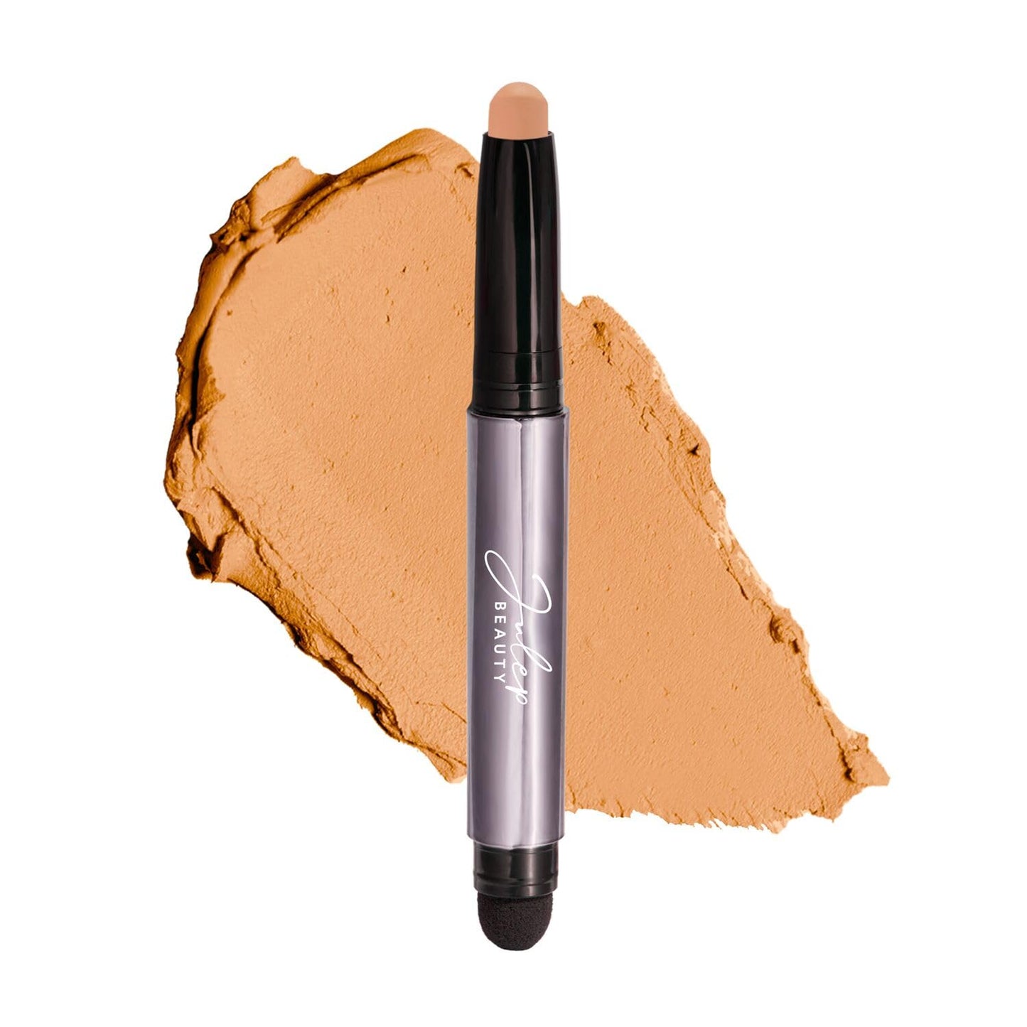 Julep Eyeshadow 101 Crème-To-Powder Waterproof Shadow Stick – Champagne Shimmer – Long-Lasting, Crease-Proof, Medium Golden-Beige Shimmer Cream Eyeshadow with Built-In Smudger