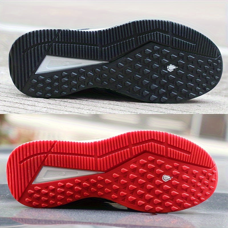 Men's Lace-up Sneakers - Athletic Shoes - Lightweight And Breathable - Running Basketball Workout Gym