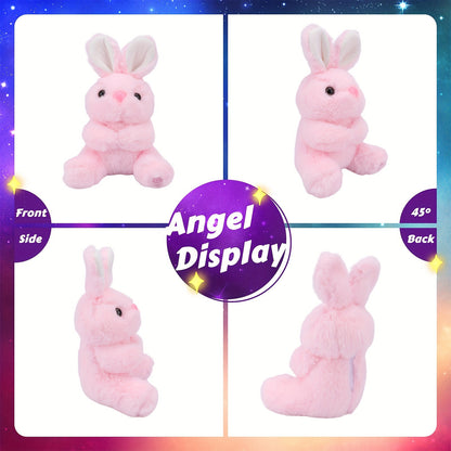 Light up Plush Bunny Rabbit Stuffed Animal Rabbit Plushie Toy Glow in The Dark Bedtime Companion Easter Bunny Gift for Kids, Best Gifts for Easter Day