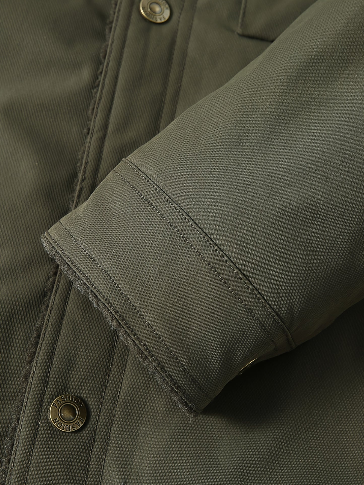 Տղամարդկանց բարձրակարգ, նորաձև, առօրյա, բազմակողմանի, բրդյա ծածկույթով, հաստ, քամուց պաշտպանող, տաք, գլխարկով ձմեռային բաճկոն