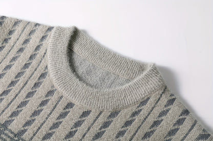 Տղամարդկանց նորաձև հաստ գործվածքով սվիտեր աշնան և ձմռան համար, նոր առօրյա սվիտեր՝ ջերմության համար