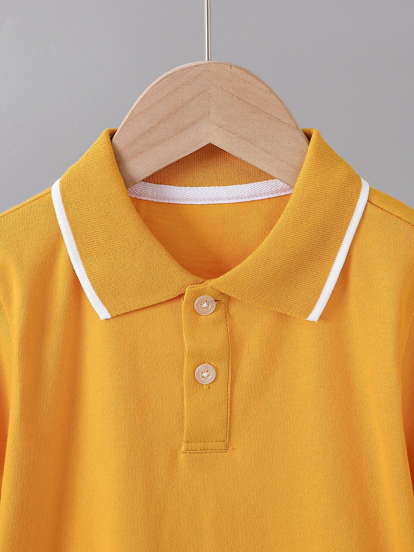 Kids' Summer Polo Shirts with Bird Patterns, Cotton Blend