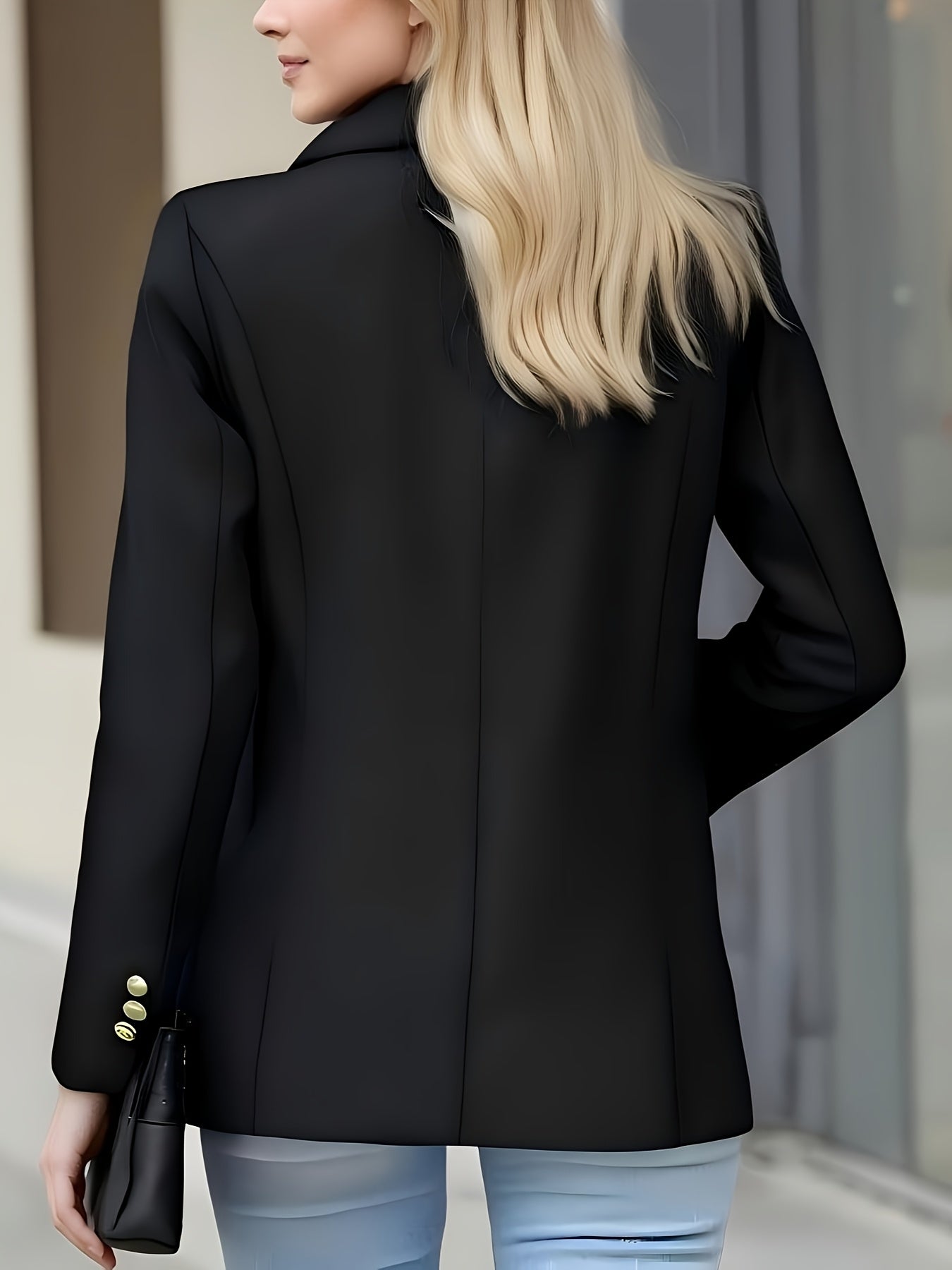 2025 թվականի նոր աշուն-ձմեռ կանացի բլեյզեր, առօրյա, պրոֆեսիոնալ կոստյումի բաճկոն կանանց համար, էլեգանտ, սովորական վերարկու, նորաձև, ճանապարհորդական հագուստ