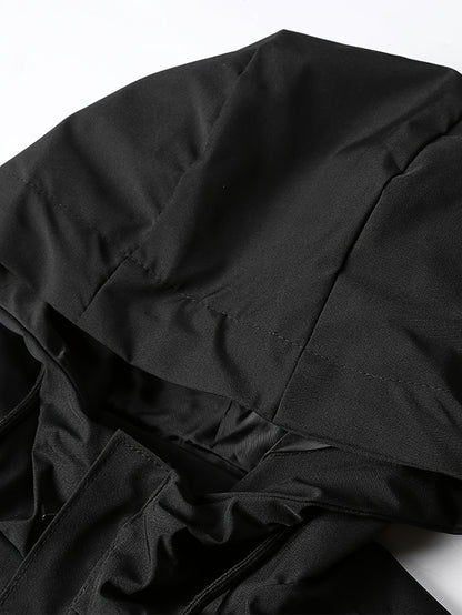 Men's Autumn Outdoor Sports Hooded Windbreaker Jacket