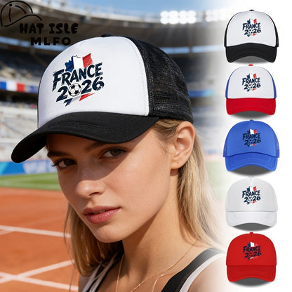 2026 France Football Printed Adjustable Baseball Cap