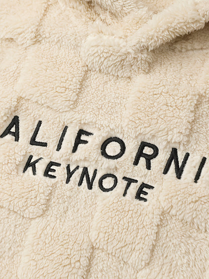 1pc Men Long Sleeve Jacquard Hooded Sweatshirt, Casual Casual Attire