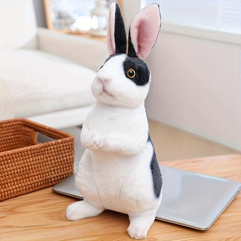 Toy Figure Doll: Lifelike Rabbit Plush Toy, Adorable Rabbit Plush Animal, Perfect for Video Game Fans, Birthday Gifts, and Easter Decorations, Plush Figures