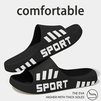 Men's Casual Sports Slippers Slip-On EVA Anti-Slip All-Season
