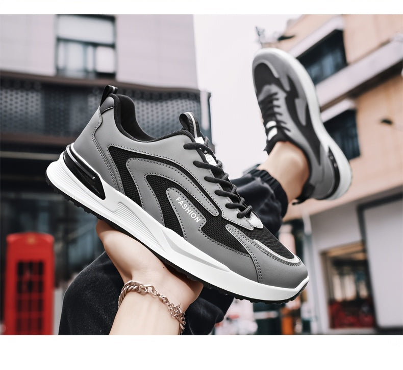 New Thick-soled Men's Sports Shoes, Versatile and Trendy, Forrest Gump Shoes, Dad Shoes - ayq