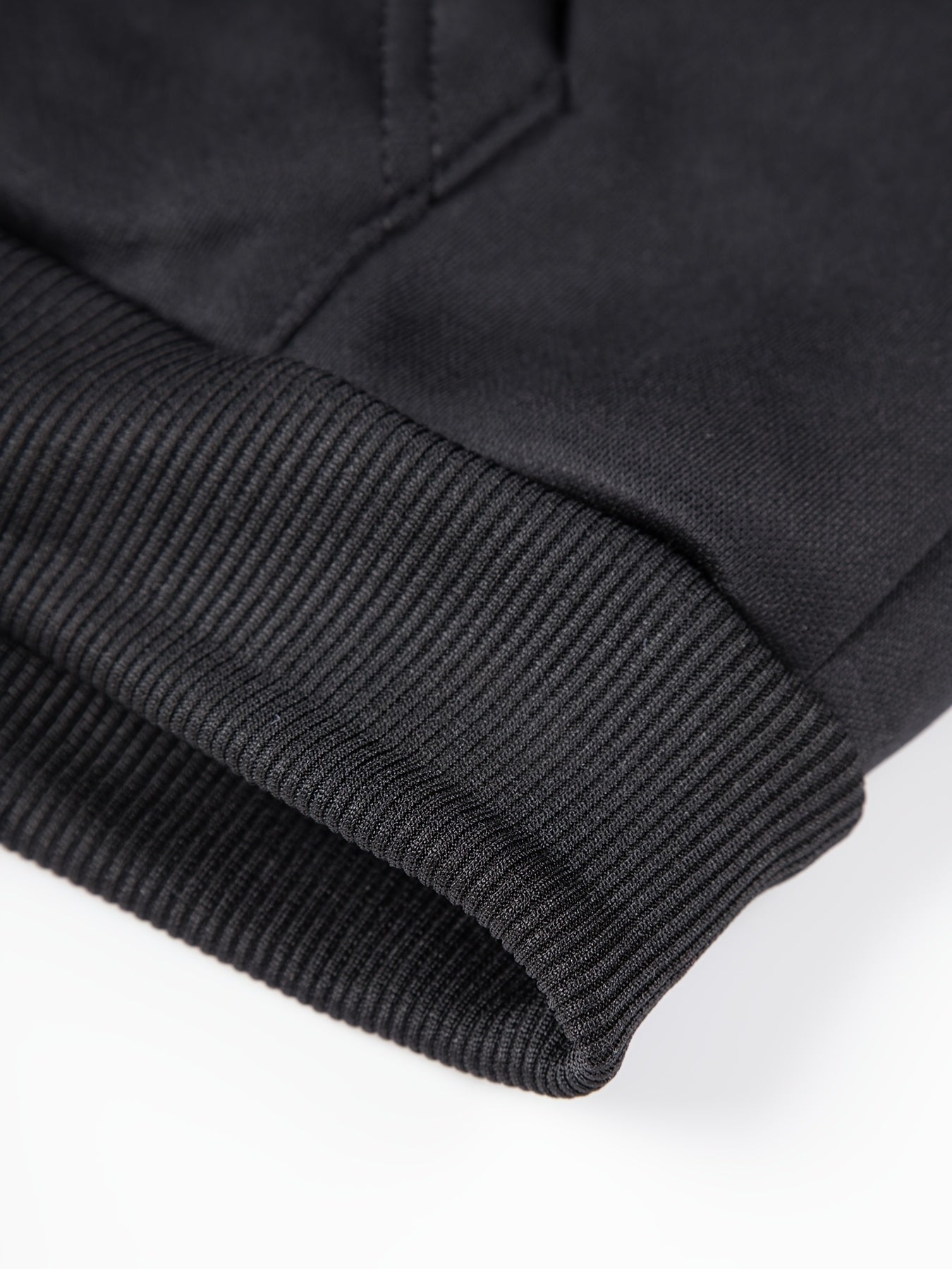 2 հատ տղաների համար նախատեսված բրդյա աստառով գլխարկով սվիտեր + առօրյա տաբատների հավաքածու, միագույն երկարաթև, կայծակաճարմանդով վերնաշապիկ՝ միջին ձգվողության տաք գործվածքից, աշուն/ձմեռ սեզոնի համար, իդեալական է