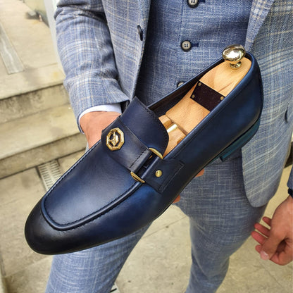 Men's Summer Casual British Style Slip-On Office Shoes